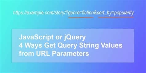 get query string value in javascript jquery