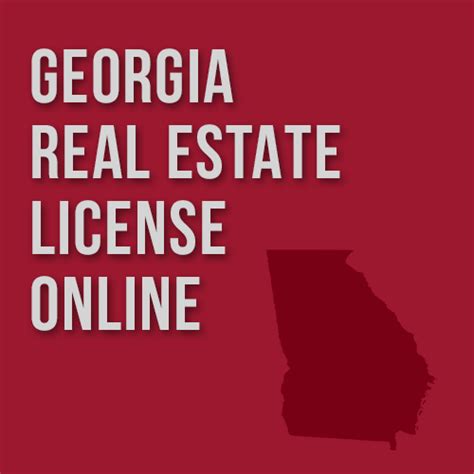 get real estate license ga