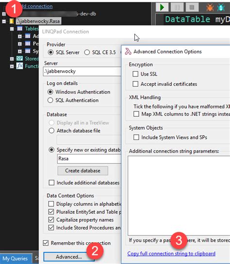 Get String Database C#