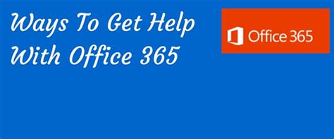 get support for office 365 admin