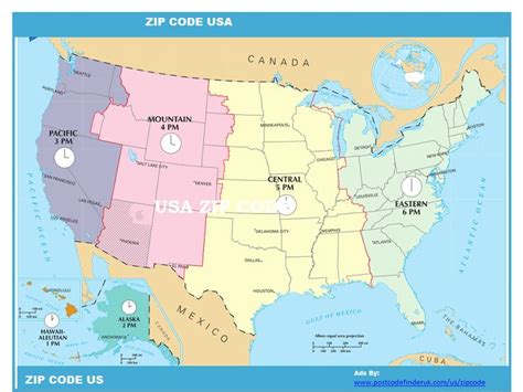 get timezone based on zip code