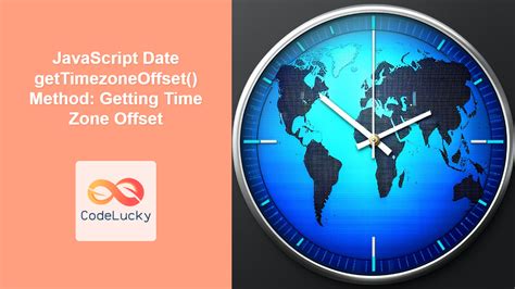 get timezone utc offset javascript