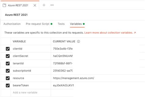 get token azure rest api