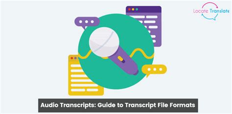 get transcript from audio file