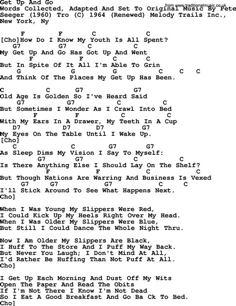 Poem My GetUpAndGo Has Got Up and Went; author unknown Poems