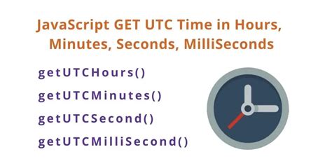 get utc time in milliseconds javascript