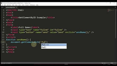 get value of element javascript
