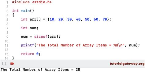How to use Arrays in C ??? The Engineering Projects