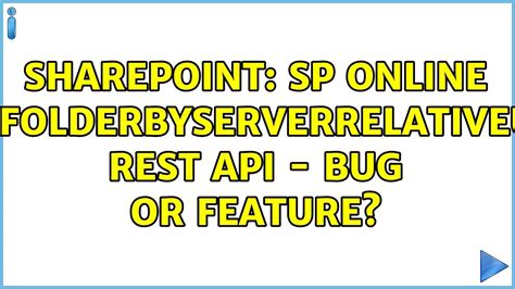 getfolderbyserverrelativeurl sharepoint rest api example