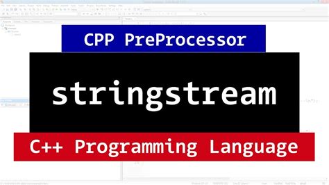 Getline Stringstream