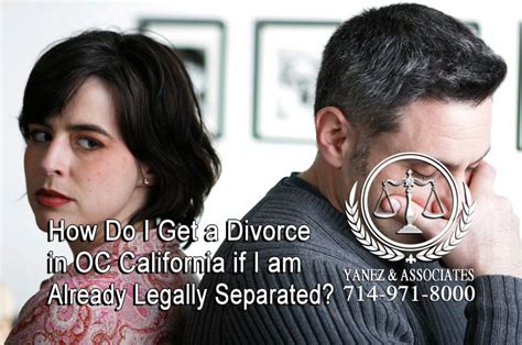 getting divorced in california