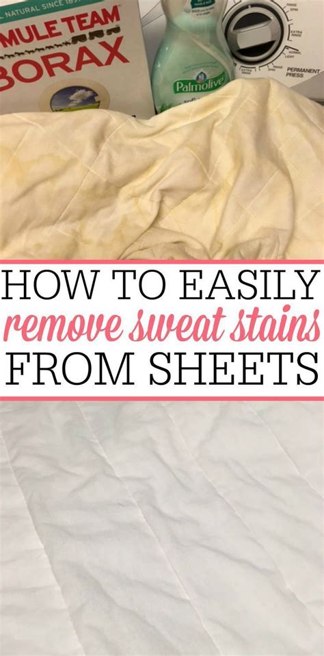 Getting Stains Out Of White Sheets