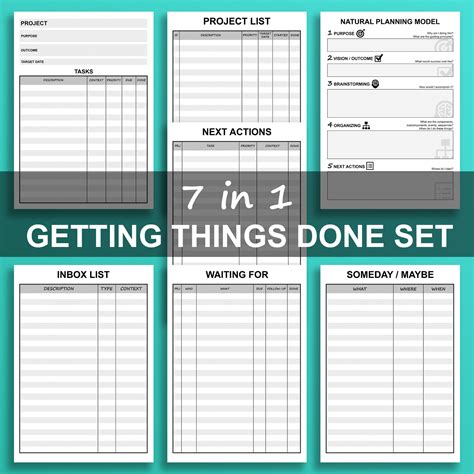 Getting Things Done Notebook