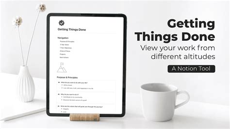 Neue GettingThingsDoneApp vereint TodoListe, Kalender und Timer
