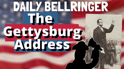 gettysburg address speech youtube