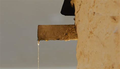 Geyser Dripping From Overflow Pipe