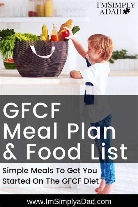 gfcf diet meal plan