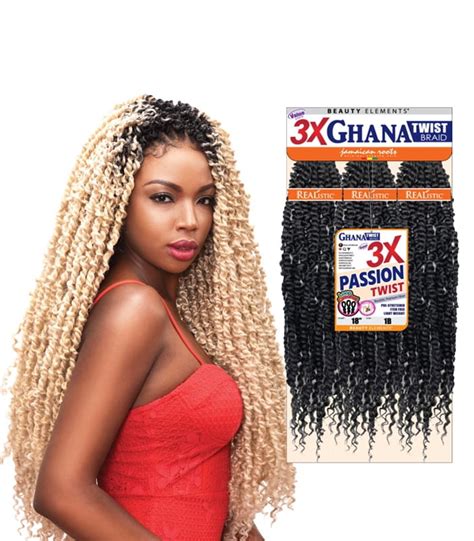ghana twist hair 3x passion twist