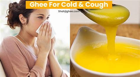 ghee in cough and cold