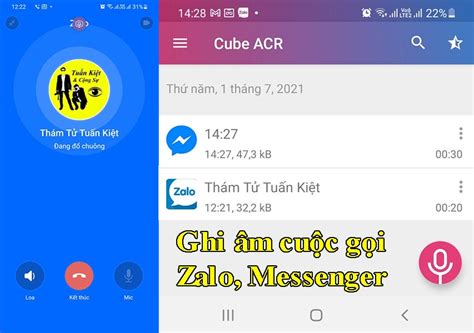 ghi âm zalo android