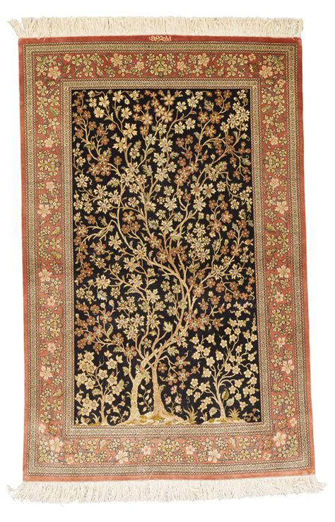 Ghom, Seide Teppich 141 x 209 Ab 1. !!! Kaufen auf Ricardo