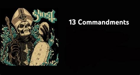 ghost 13 commandments vinyl