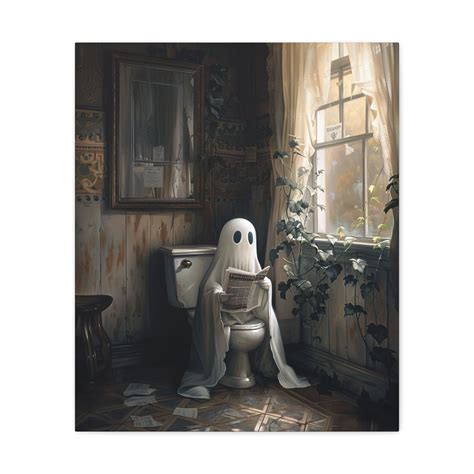 Ghost Bathroom Decor