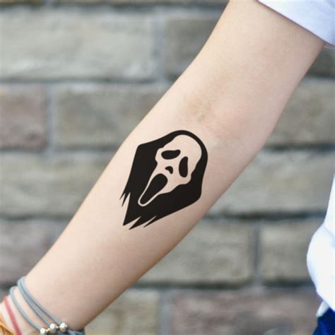 Revolutionary Ghost Face Tattoo Designs References