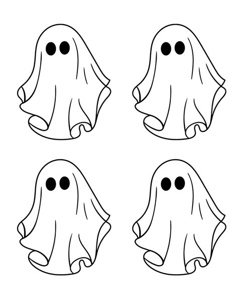 Ghost Halloween Printables