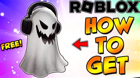 ghost hat - Roblox