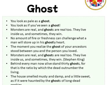 ghost meaning in tamil with example sentence