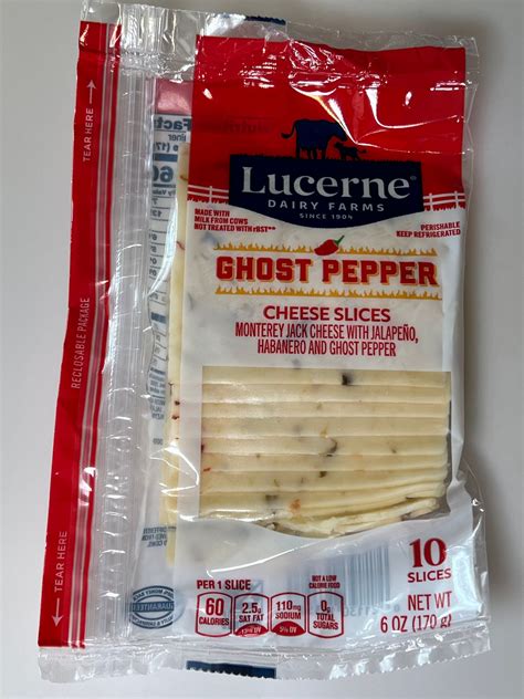 Ghost Pepper Cheese Slices