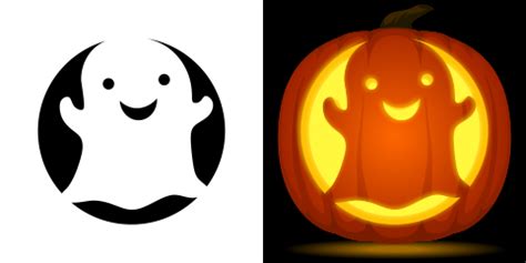 Ghost Pumpkin Carving