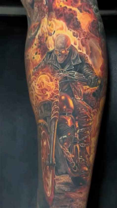 Ghost Rider Tattoos
