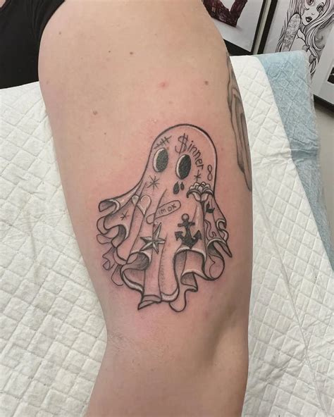 Ghost Tattoos Cute