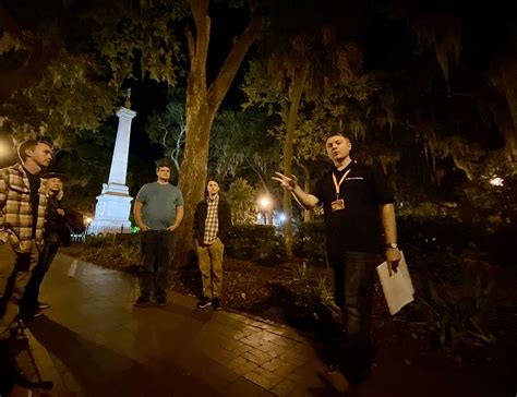 ghost tour dark