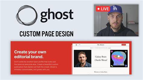 ghost website builder