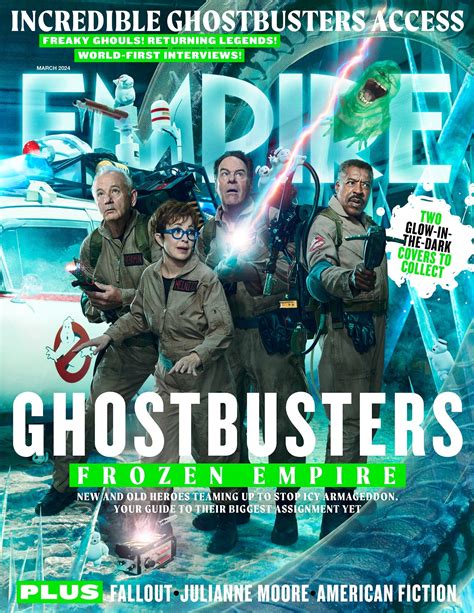 ghostbusters frozen empire magazine