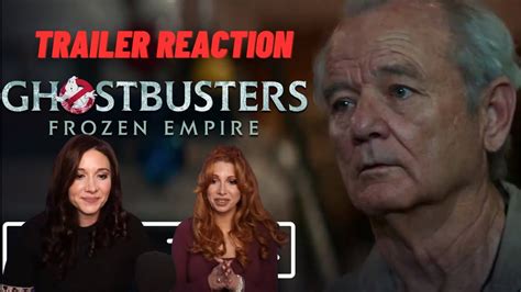 ghostbusters frozen empire trailer reaction