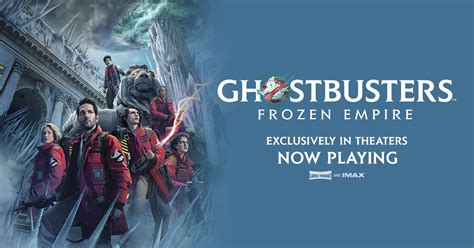 ghostbusters frozen empire website