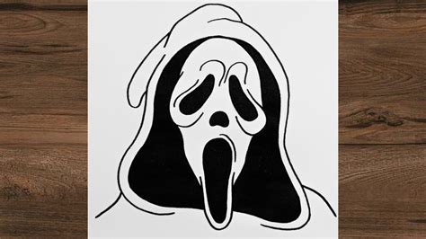 Ghostface Drawings Easy