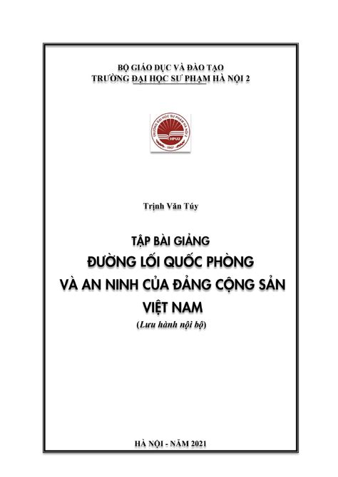 giáo dục quốc phòng học phần 1