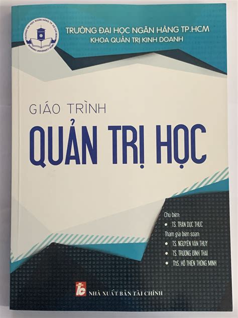 giáo trình quản trị học