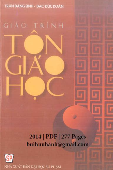 giáo trình tôn giáo học trần đăng sinh pdf