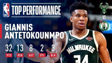 giannis antetokounmpo game stats