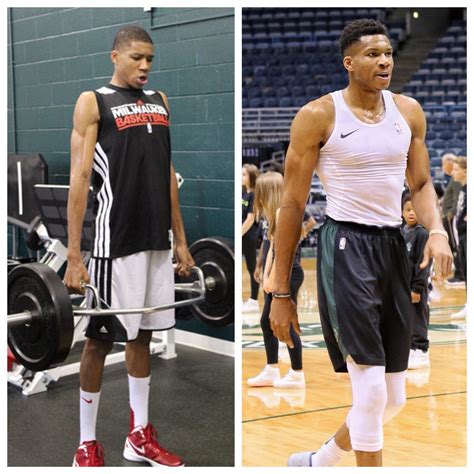 giannis antetokounmpo rookie year weight