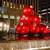 giant red ornaments nyc