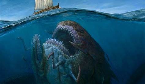 monster. by daChelissius.deviantart.com | Giant Sea Creatures