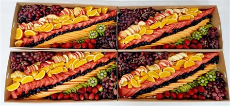 giant fruit platter