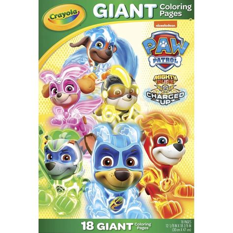 Bendon Publishing Paw Patrol Coloring and Activity Giant Floor Pad